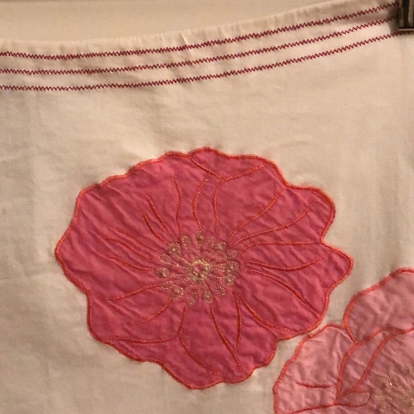 Like-New Kate Hill hibiscus 🌸 flower A-line skirt - Picture 4 of 7